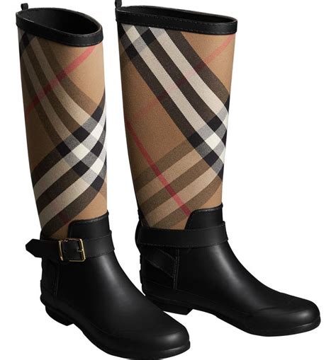 womens burberry boots|burberry rain boots for women.